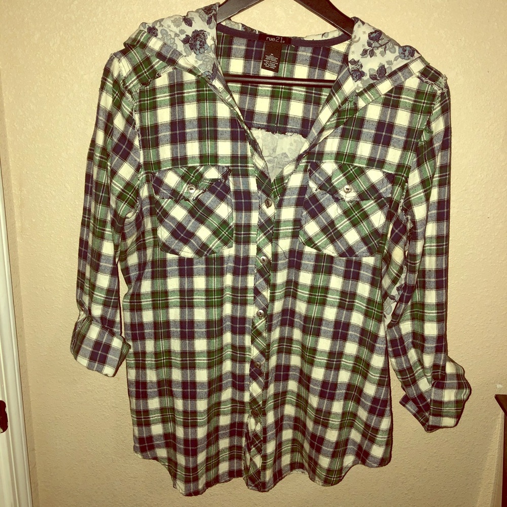 Rue 21 Flannel Shirt